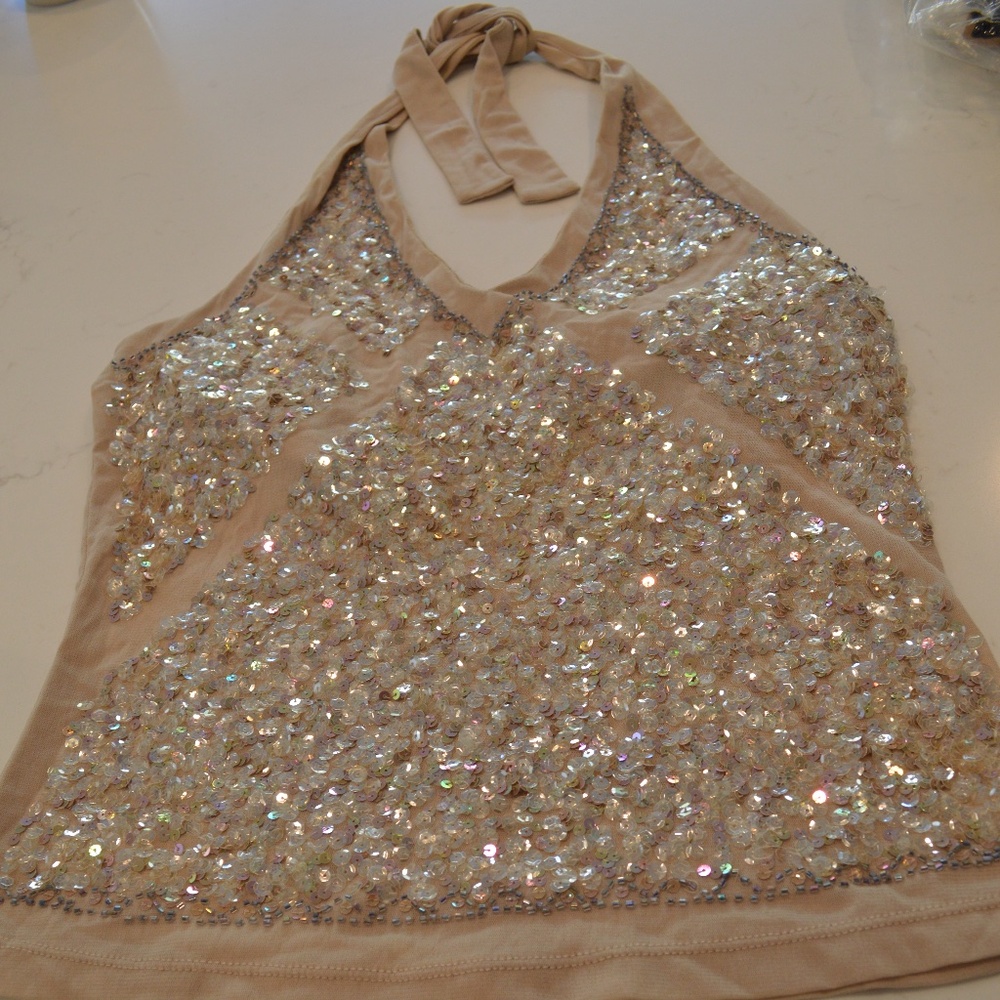 Sequin Halter *New Medium - image 1